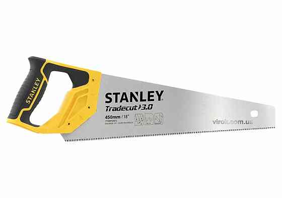 Ножівка по дереву STANLEY "Tradecut" : L= 450 мм, 7 зубів/1" Одеса