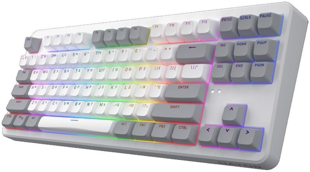 Клавіатура Hator Rockfall 3 Mecha TKL Wireless Orange White (HTK851UA) ( Білий ) Харьков - изображение 2