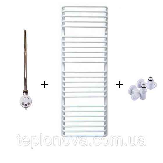 Комбинированный полотенцесушитель Белый 1510х560 Terma Alina Черновцы