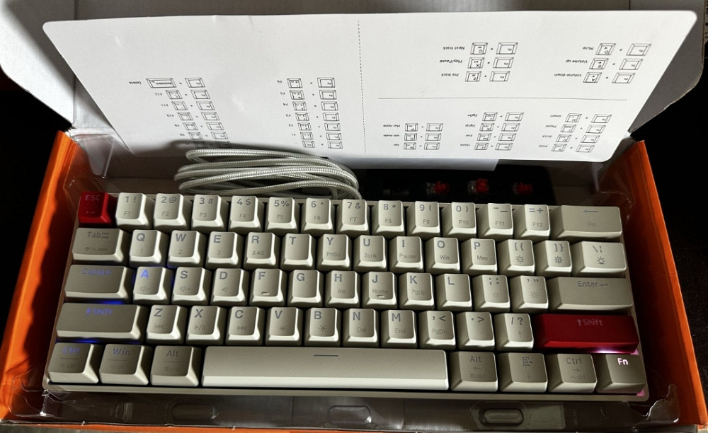 Беспроводная игровая механическая клавиатура с подсветкой Newmen GM610 Харьков - изображение 4