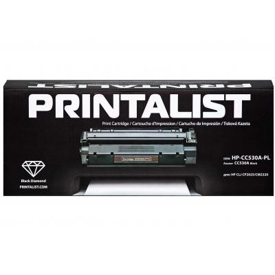 Картридж Printalist HP CLJ CP2025/CM2320, CC530A Black (HP-CC530A-PL) Винница - изображение 1