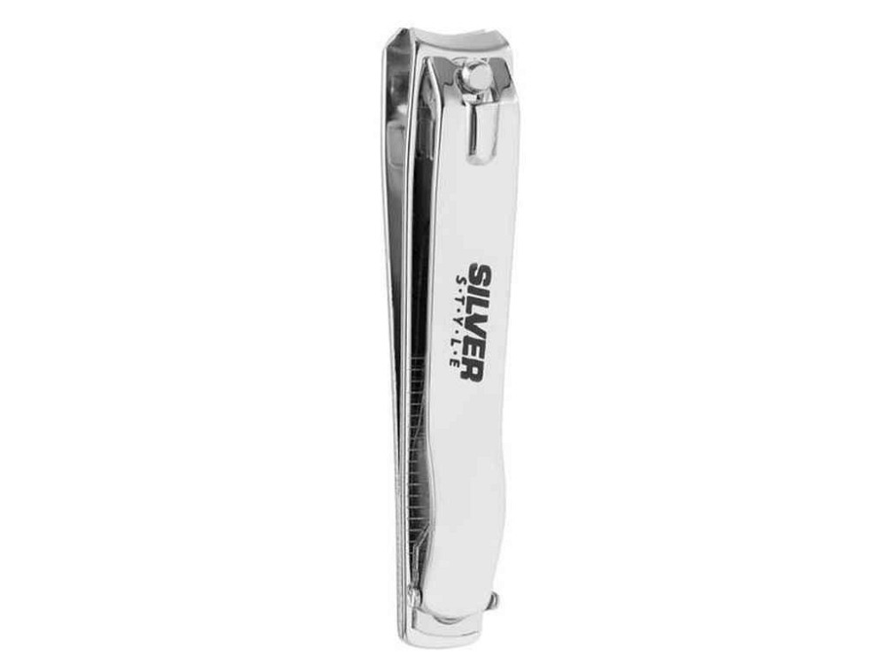 Кусачки для нігтів SK-0068/1 Кліппер 8cм з пилкою полібіг ТМ SILVER STYLE Solmir Київ - фото 1