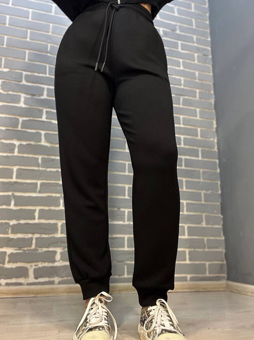Костюм женский No Matter What 1554-1558 худые капюшон карманы и джоггеры на резинке черный, черный, S Киев - изображение 19