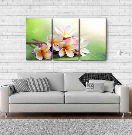 Модульная картина Цветы Орхидея Art-71_3А Киев