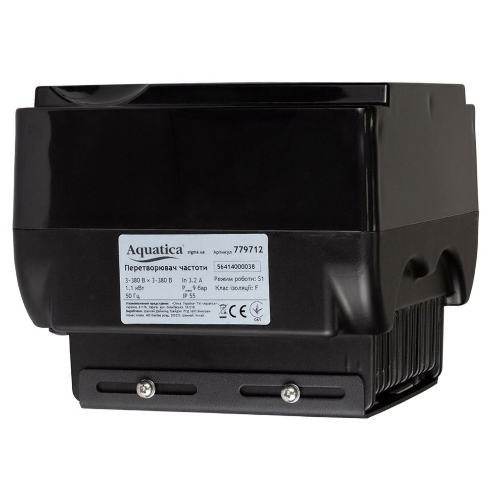 Преобразователь частоты 3~380В × 3~380В до 1.1кВт с датчиком давления AQUATICA (AVF-1.1ТL) (779712) Ровно - изображение 3