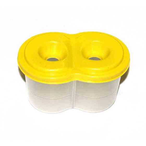 Склянка-непроливайка "КіП" №2 NSP2 пластик, подвійна Вінниця