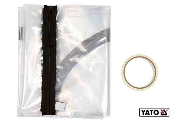 Плівка пилезахисна для дверних і віконних отворів YATO: 217х117 см, тип "U", отвір- 180 х 60 см [12] Одеса