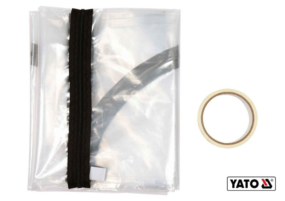 Плівка пилезахисна для дверних і віконних отворів YATO: 217х117 см, тип 