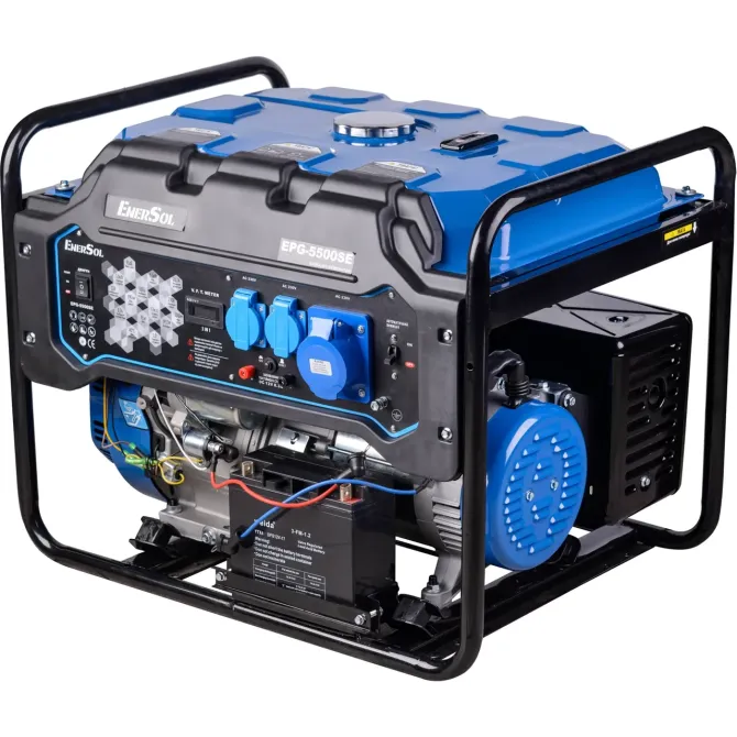 Генератор бензиновий EnerSol EPG-5500SE Коломия - фото 3