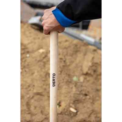 Лопата Verto совковая, рукоятка деревянная, 120см, 1.8кг (15G019) Винница