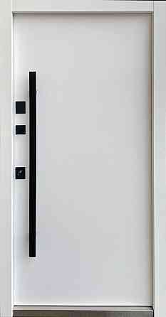 Двери уличные, Berez Street Plus, модель LOFT Антрацит, ТЕРМОРАЗРЫВ 870 Киев