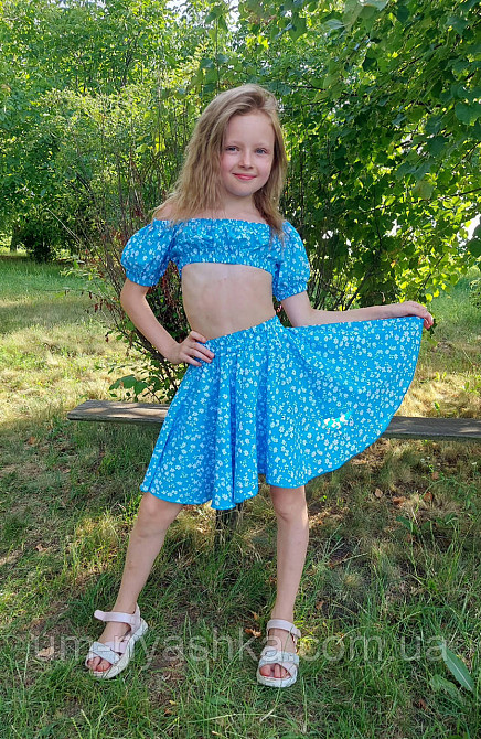 Стильный детский костюм с топом 116-164 Кривой Рог - изображение 2