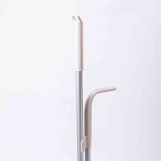 Набір віник і совок на довгій ручці для підлоги 25×24×100 см щітка віник для прибирання Бежевий HP-45-15BE Київ