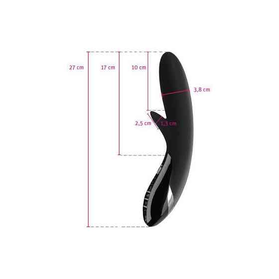 Вібратор-кролик з електростимуляцією Mystim Daring Danny eStim Black, міостимулятор Sex Aura Київ