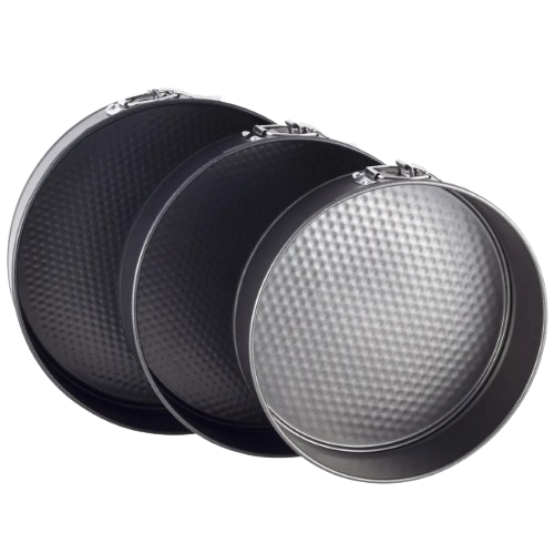 Набір роз'ємних форм для випікання 3шт (d24/26/28*6,5см) вуглецева сталь 100700 Ofenbach Житомир - изображение 8