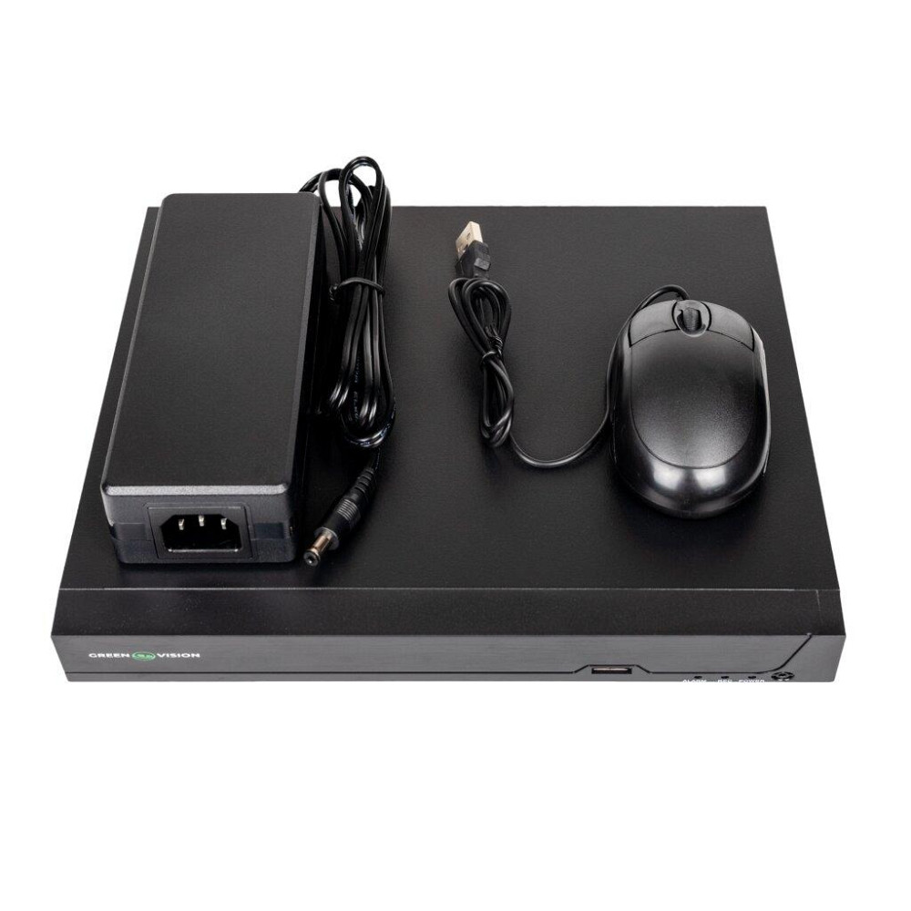 IP відеореєстратор 10-канальний 8MP NVR GreenVision GV-N-S024/08 (8POE) (Lite) Київ - фото 5