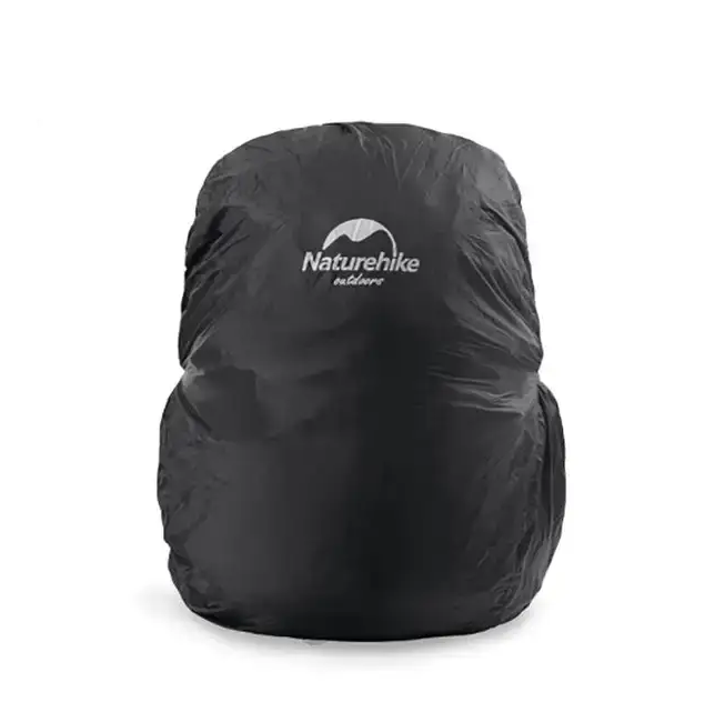 Водостойкий чехол на рюкзак Naturehike кавер 35-45л (Черный) Винница - изображение 1