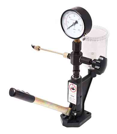 Стенд для перевірки дизельних форсунок з манометром і різьбовими адаптерами-перехідниками (М12хМ12, Одеса