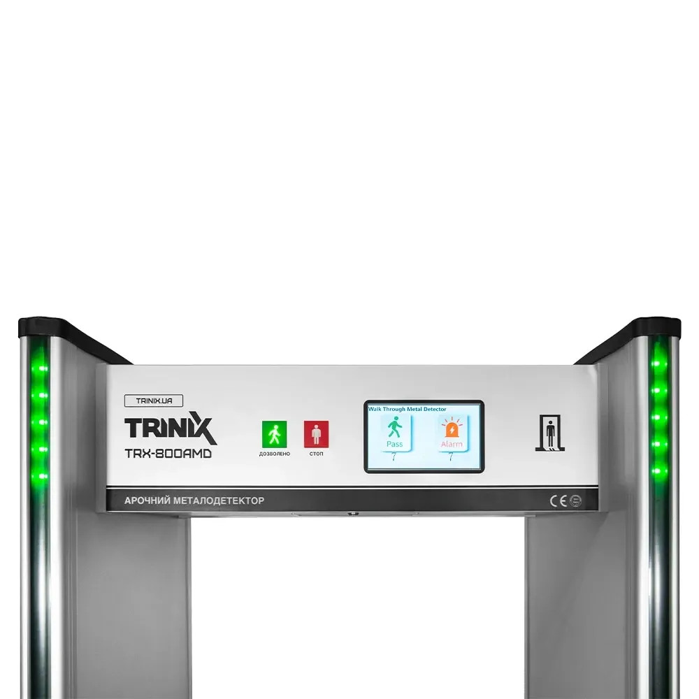 Арочний металодетектор Trinix TRX-800AMD(CM), 33 зони детекції, з виявленням міді та алюмінію (71-00160) Киев - изображение 9