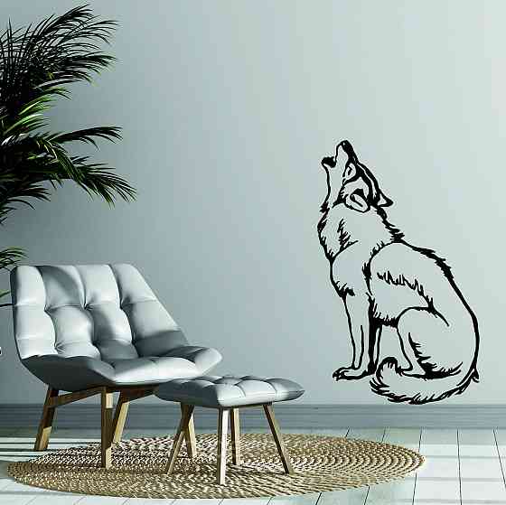 Декоративне настінне Панно «Вовк», Декор на стіну Київ