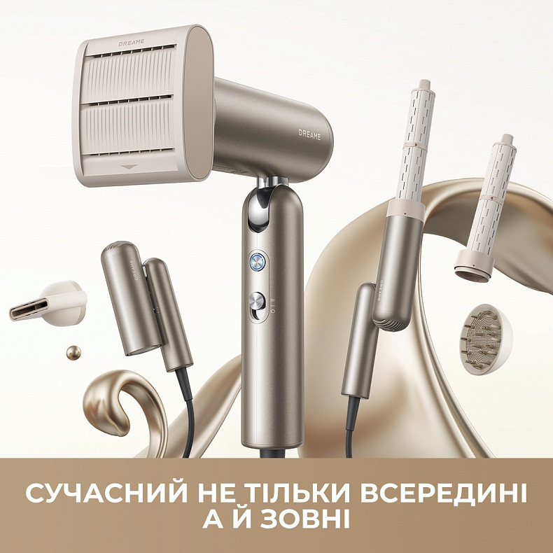 Фен Dreame Pocket Pro 5in1 Titanium (AHD51PRO_T5) ( 11424 ) Харків - фото 5