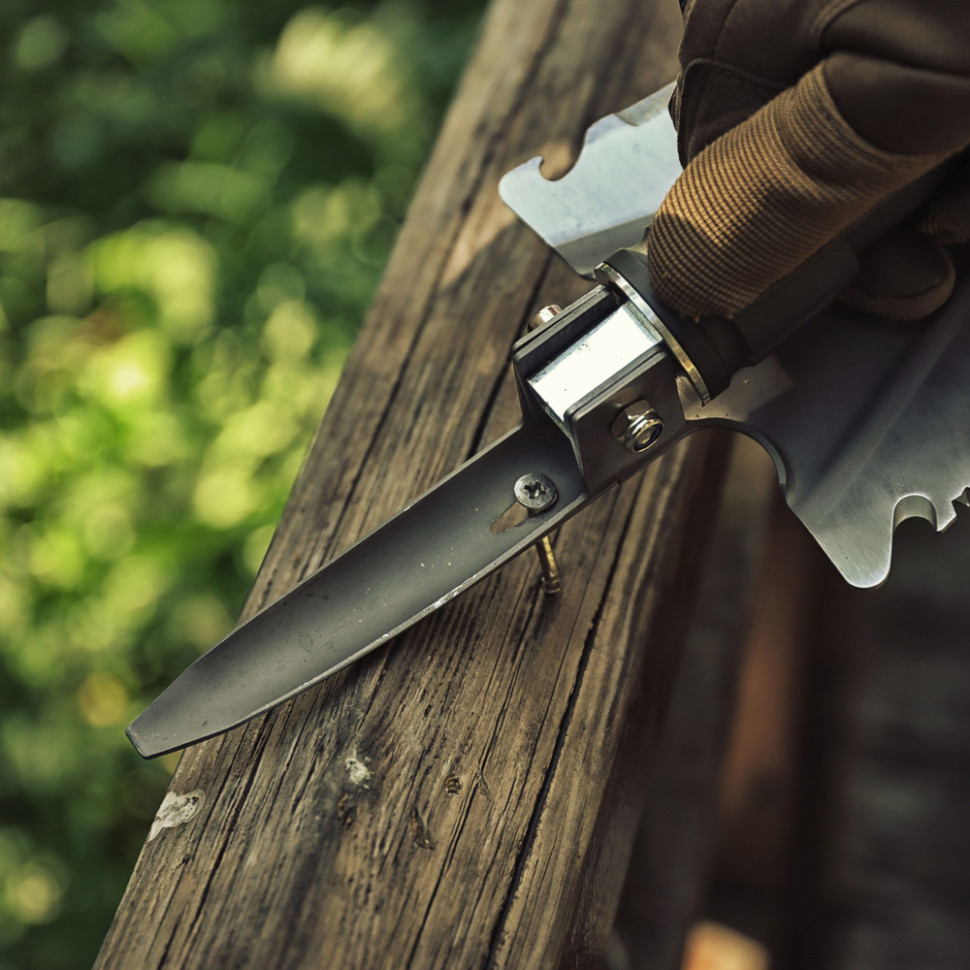 Багатофункціональна складна саперна міні лопата NexTool NE20033 Київ - фото 8