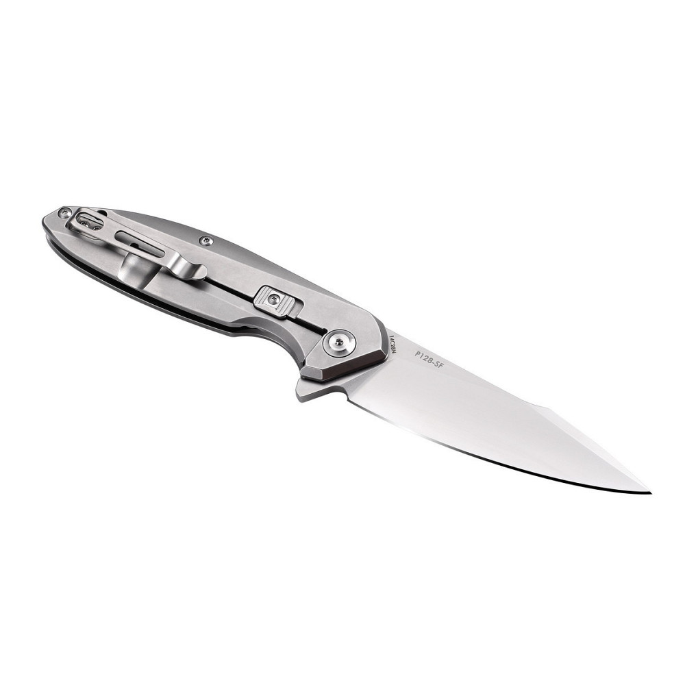 Ніж складаний туристичний Ruike P128-SF, (9.3 см) 14C28N / 3cr14n сірий Київ - фото 2