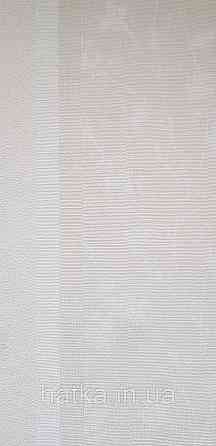 Обои виниловые на флизелине Rasch Alghero метровые цветы листья прованс мелкие белые на песочном 943504 Киев