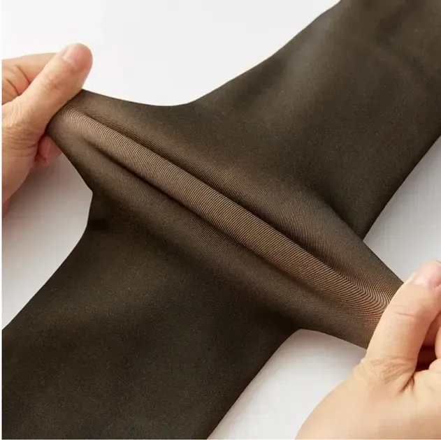 Капроновые зимние колготки 100 den,термо колготы на флисе-меху с начесом утепленные с эффектом голых ножек Коломыя - изображение 4