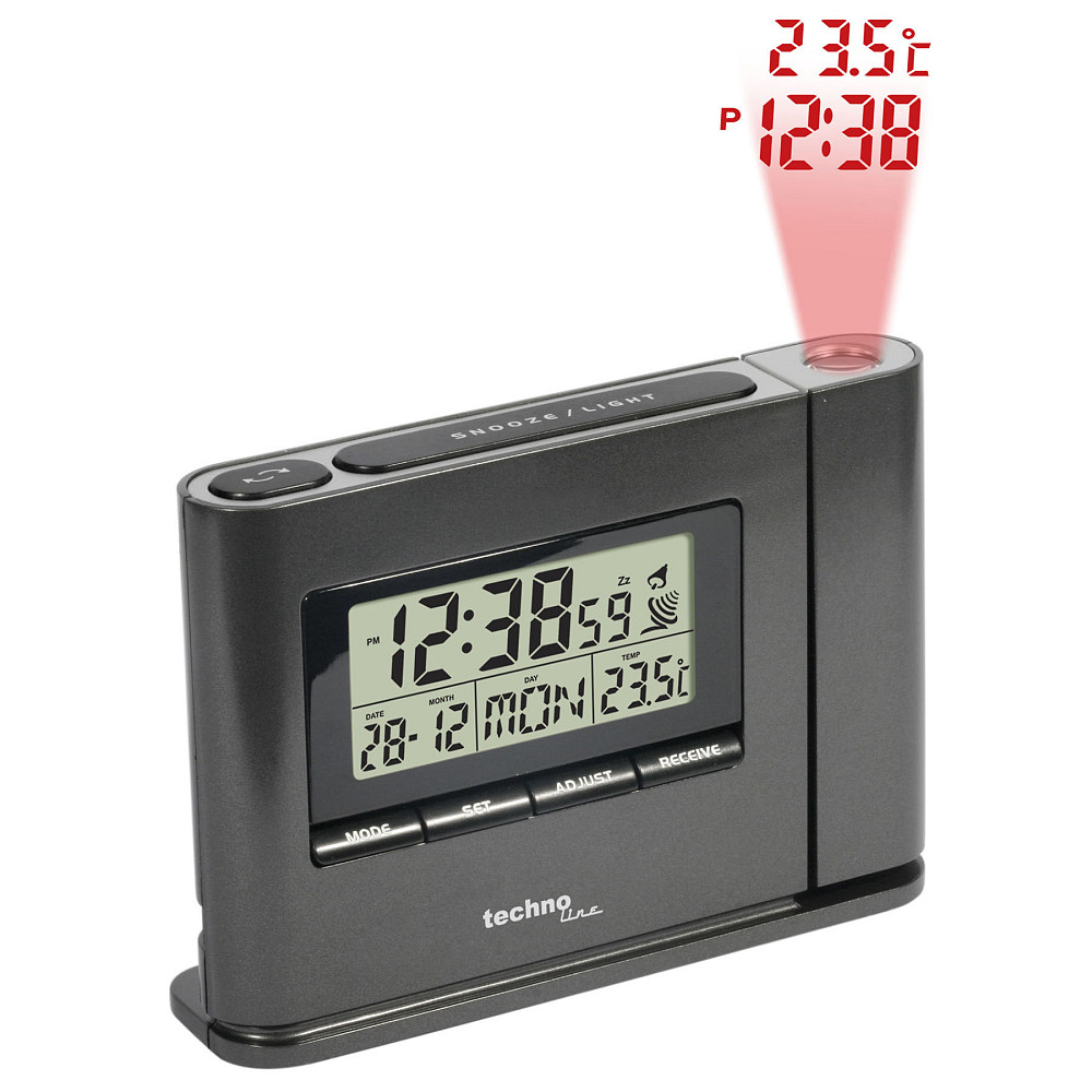 Годинник проекційний Technoline WT519 Anthracite (WT519) Киев - изображение 7