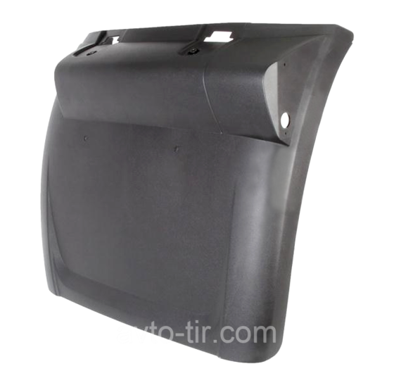 Крыло заднее (передняя часть) левое DAF XF105 / XF E6 / CF с креплением Луцк