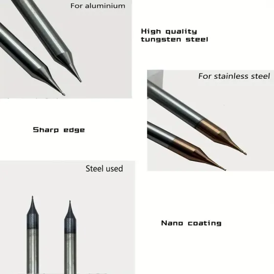 Фреза по металлу MZG 2x4x50мм твердосплавная Киев