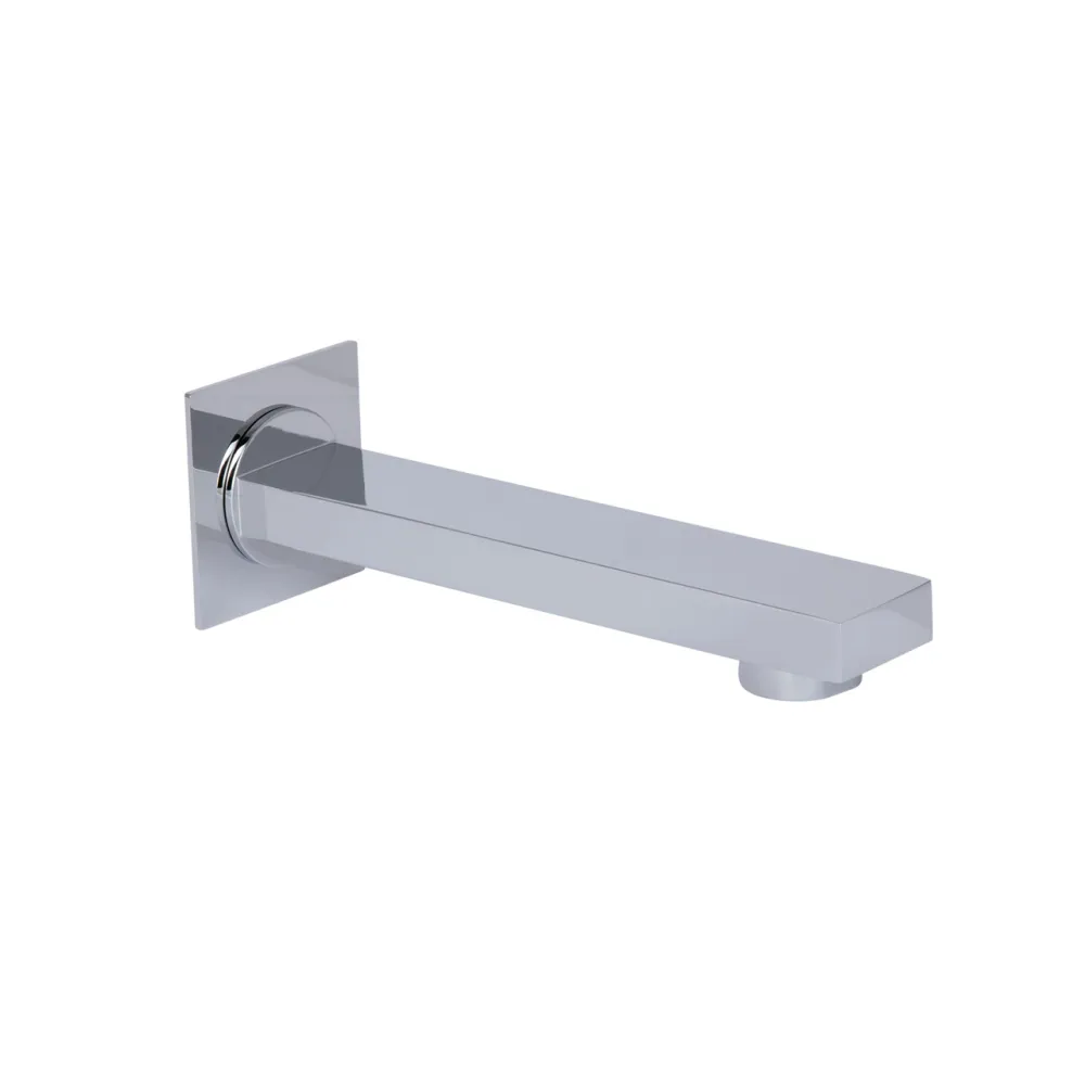 Вилив для систем прихованого монтажу Qtap Vytok 180 мм прямокутний QTVYT246CRM45932 Chrome Київ - фото 5