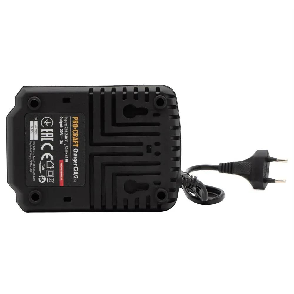 Набір акумуляторів Procraft 20 В 2 × 2 Ah із зарядкою Li-Ion комплект для дриля, шурупокрута, болгарки, запасні акумулятори Львів - фото 5