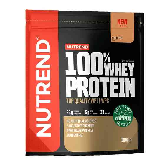 Протеин Nutrend 100% Whey Protein 1000g (Ice coffee) Луцк