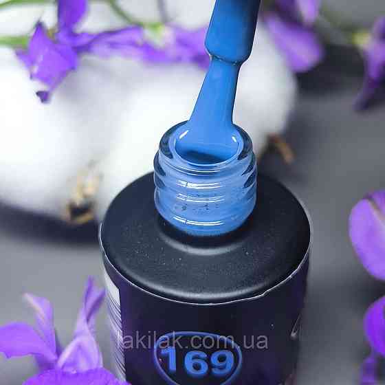 Гель-лак для нігтів Bee Nails 169 (капрі синій) 8мл Херсон