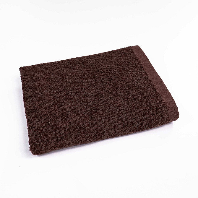 Набор махровых полотенец 3шт GM Textile 40х70см, 50х90см, 70х140см 400г/м2 (Коричневый) Сумы - изображение 6