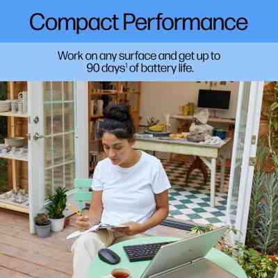 Мишка HP 710 Silent Rechargeable Wireless Black (6E6F2AA) Вінниця