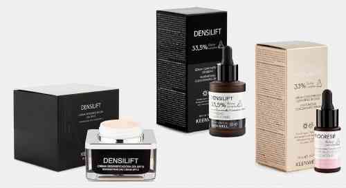 Набір відновлення пружності (крем + сироватка для обличчя + сироватка для очей) Keenwell Densilift 50 мл + 30 мл + 15 мл Дніпро