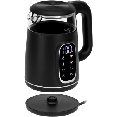 Електрочайник Adler AD 1305 black silver Вінниця - фото 5