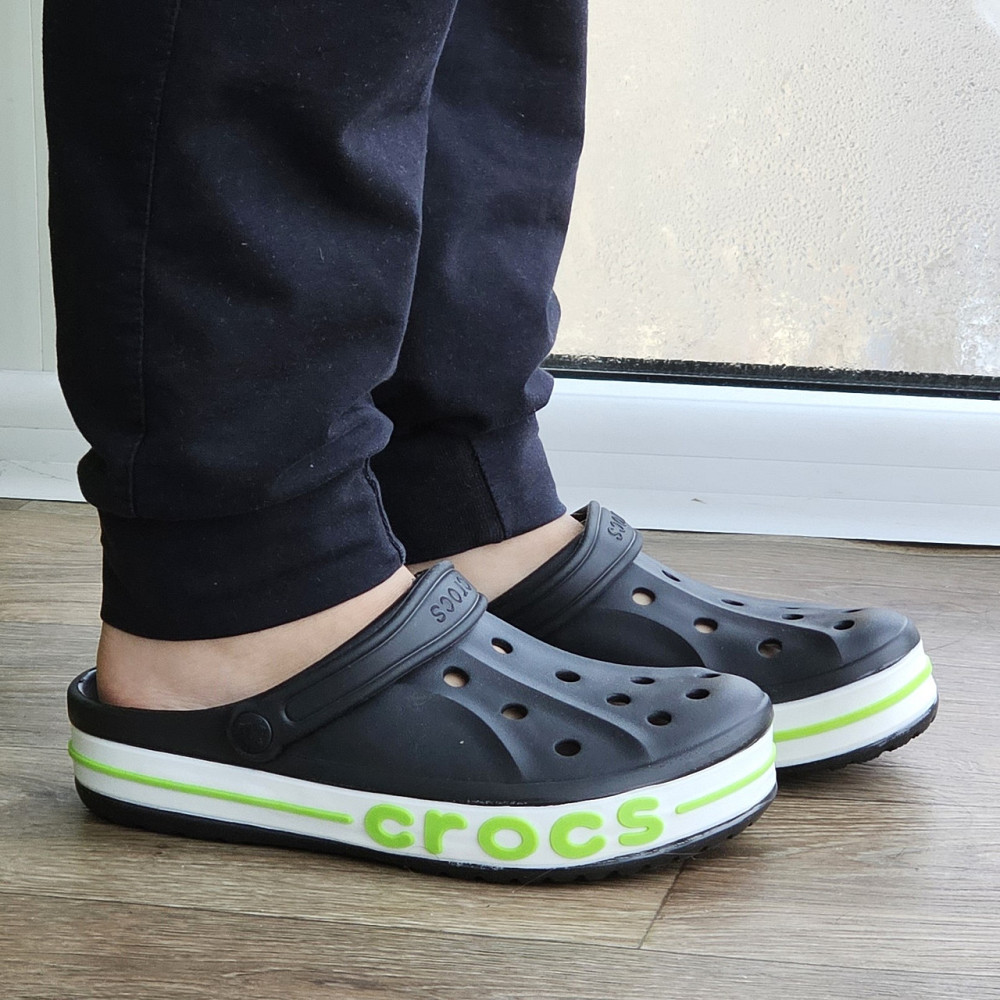 Крокси Чорні капці CROCS Шльопанці Чоловічі Жіночі (розміри: 39,40,41,42) Дніпро - фото 8