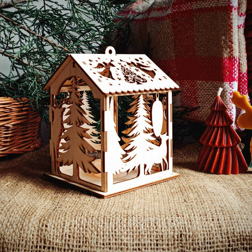 Новогодний подарок – ночник с LED подсветкой 14 см. Ирпень - изображение 3