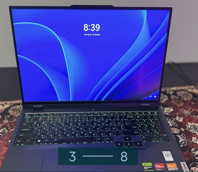 Ноутбук ігровий Lenovo Legion 5 Pro 16ARX8 Київ - фото 6
