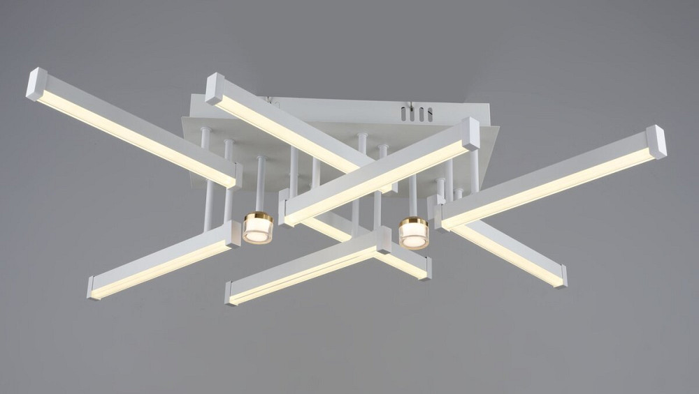 Люстра світлодіодна акрилова у вітальню Sirius YH1315/8+2 Коломия - фото 1