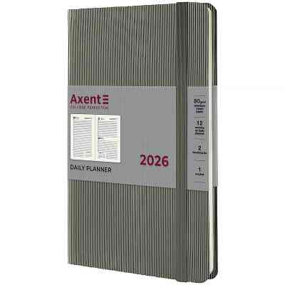 Тижневик Axent датований 2026 Partner Lines, 145х210, сірий (8815-26-03-A) Вінниця