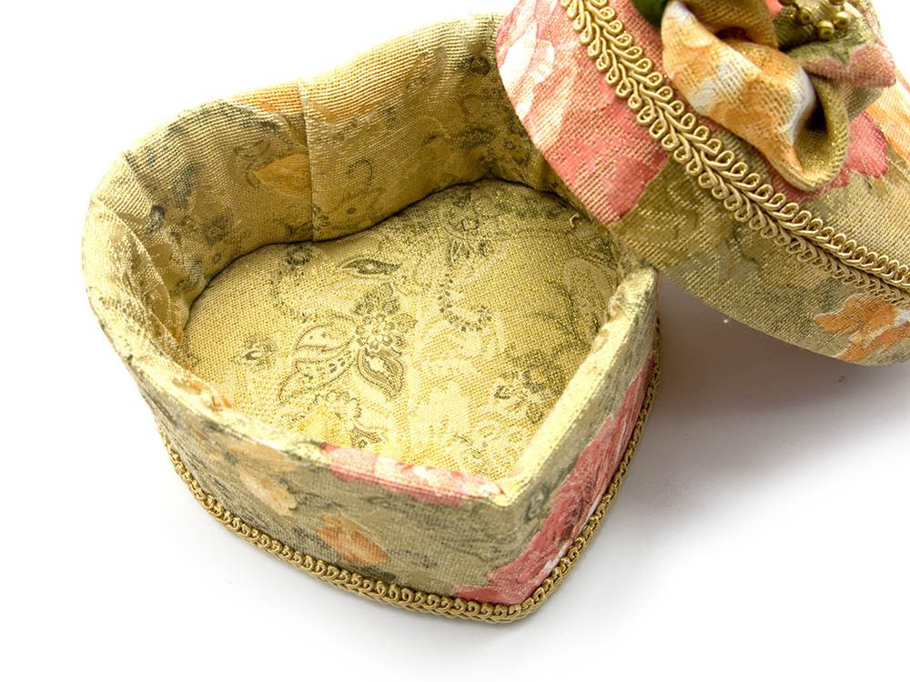 Декоративна скринька з тканини Київ - фото 1