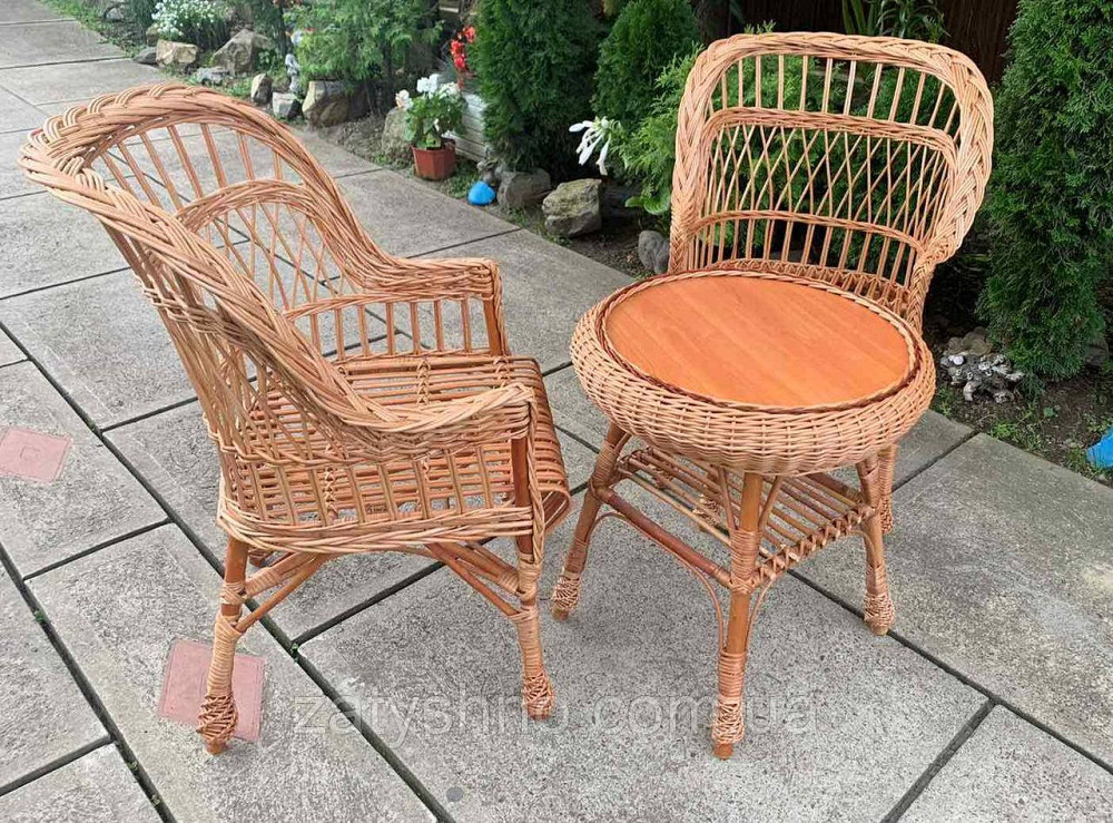 Плетеный набор мебели на балкон Киев - изображение 5