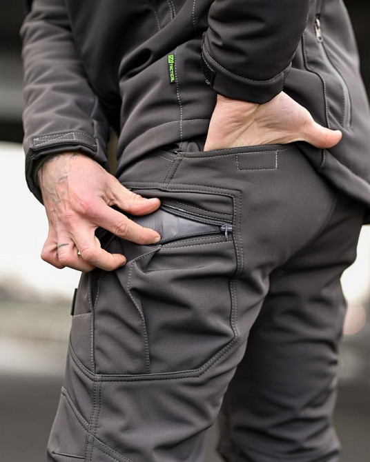 Зимний тактический костюм 7.62 grey ТР6559 Одесса - изображение 8