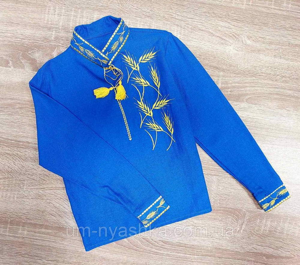 Хлопчача лляна вишиванка 