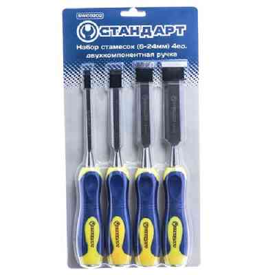 Стамеска Стандарт 6-24мм 4шт. (SWC0202) Винница